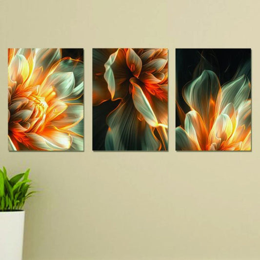 Set Of 3 Wall Art Wooden