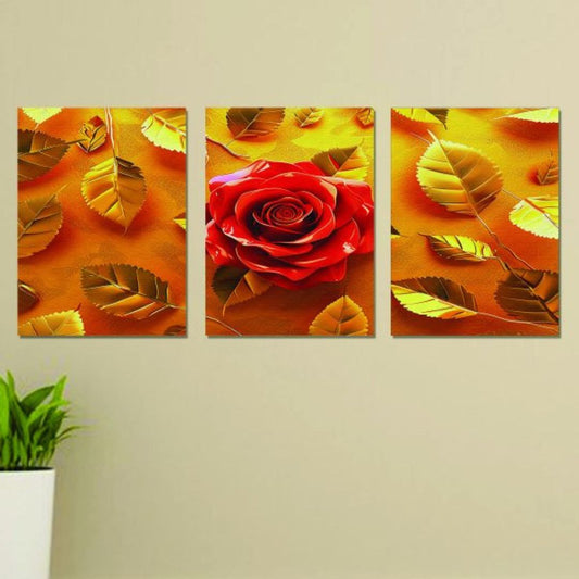 Set Of 3 Wall Art Wooden