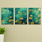 Set Of 3 Wall Art Wooden