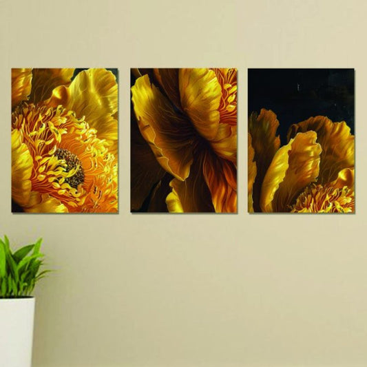 Set Of 3 Wall Art Wooden