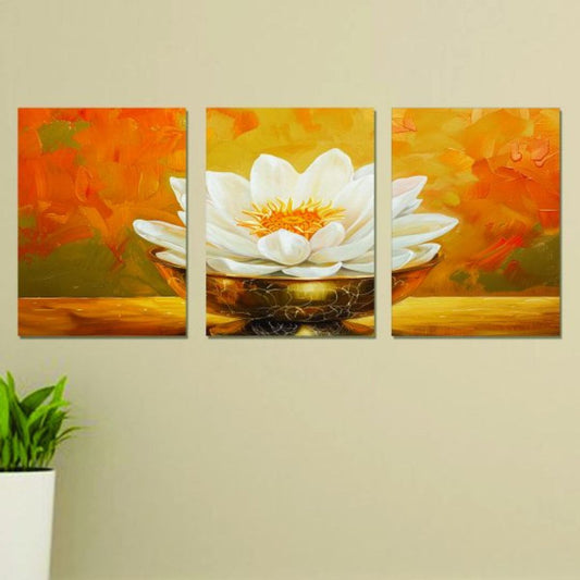 Set Of 3 Wall Art Wooden