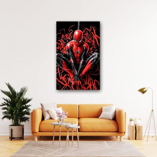 Metal Wall Art, Spiderman Design