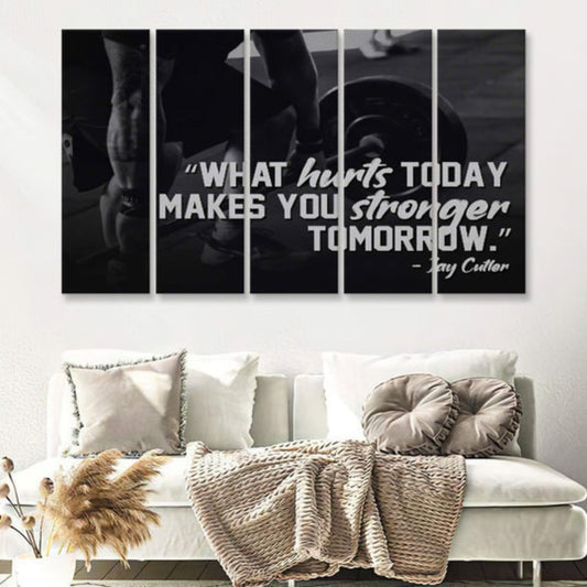 Creative Gym Physical Training Aerobic Wall Art