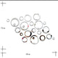 24 Pcs Acrylic Mirror 3d Wall Stickers