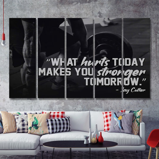 Creative Gym Physical Training Aerobic Wall Art